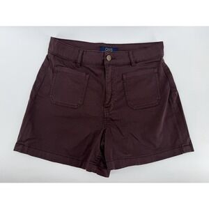 Women's OVS Purple Maroon Shorts Size 6 Medium Eur 38